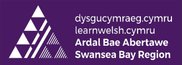 Learn Welsh Swansea Bay Region Logo
